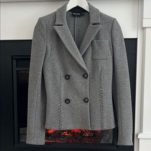 Giorgio Armani high end Double-Breasted wool Jacket